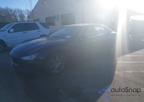 2016 Maserati Ghibli S Q4 from USA, damaged, VIN ZAM57RTA6G1165917